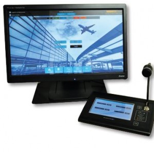 Baldwin Boxall Large Format Touch Screen Monitor c/w Software for Customisation (BVRDTSMMON)